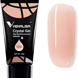 VENALISA Nail Poly Extension Gel, Builder Gel, Nail Thickening, Acrylic Nail Design, Easy to DIY at Home Poly Nail Gel 30g (R06)-picture-31