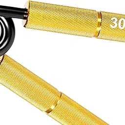 THE STYLE SUTRA® Exerciser Strength Trainer Fitness Wrist Gym Athletes Hand Grip Strengthener Aureate 300lb|1 Hand Gripper-image-72