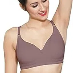 ingrid Women's Cotton Blend Non Padded Wire Free Everyday Bra-picture-29