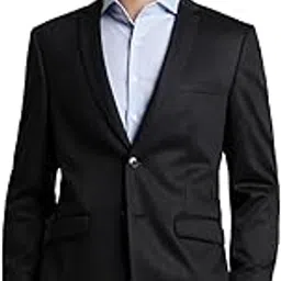 allen solly Men's Blazer (ASBZMUJFN28528_Black-picture-24