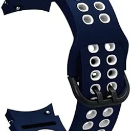 Prolet 20mm Watch 4 Sports Silicone Strap Compatible with Samsung Galaxy Watch 4, 40mm/42mm/44mm No Gap Strap Soft Silicone Replacement Band for Galaxy Watch 4-picture-46