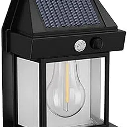 JEEYANA ENTERPRISE Solar Wall Lamp Outdoor Waterproof Up and Down Luminous Lighting, Solar LED Wall Light Induction Lamp Villa Garden Lights Yard Patio Fence Lamps image 1