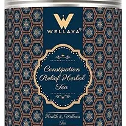 WELLAYA Constipation Relief Herbal Tea | 75g | Delicious & Healthy Tea with Natural Ingredient-picture-31