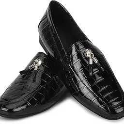 Bliss Comfortable Slip On Formal Loafer for Women | Stylish Fashion Moccasins Range | Cushioned Footbed Finish | Flexible | Style & All-Purpose | Formal Office Wear Shoe-image-74