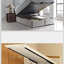 Jaguar Decor Gas Pump Double Bed Lifter Fitting Hydraulic Jack Pro Lift Mechanism Tool Spring Shocker Frame | Size 5 Feet(Capacity 100 KG, Bed Lifter)-picture-27