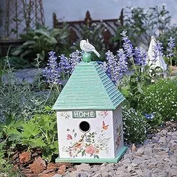 Calandis® Bird Houses for Outside Rustic Multipurpose Decorative for Garden Fence Yard-picture-27