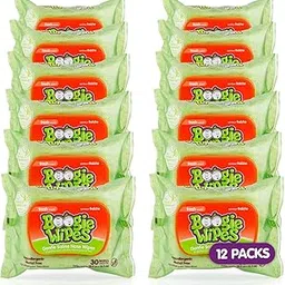 Saline Nose Wipes by Boogie, for Baby & Kids, Face, Hand & Body, FSA/HSA Eligible, Made with Vitamin E, Aloe, and Natural Saline, Fresh Scent, 30 Count (Pack of 12)-picture-19