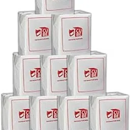 Mystair 1 Ply Soft Tissue Paper Cube Napkins For Home,Restaurant, Hotel | 20cmx26cm-1ply-100pcs (Pack of 10)-picture-42