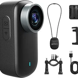 Lemnoi 4K Thumb Action Camera,Mini Body Cam Hands Free Recording POV Worn Portable Camcorder for Bike Cycling, Pet,Travel,Work(32G-Card, Black)-image-72