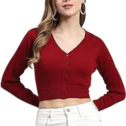 Women's Wool Casual Blouse-image-89