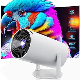 projector, 4K 1080P projector with wifi6 and bluetooth, Mini Projector support Android 12 BT5.0 Auto Horizontal Correction, 180° rotation,Outdoor Projector for Phone/TV Stick/Laptop-picture-37