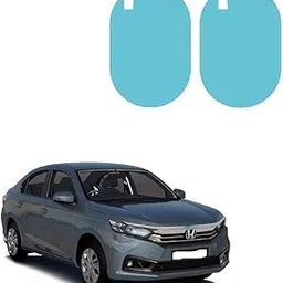 Car Side Mirror Protective Waterproof Anti-glare,Rainproof Anti-fog Film Set of 2 Pcs For Amaze Type-2-image-32