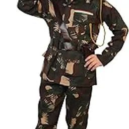 Kaku Fancy Dresses National Hero Costume | Police, Military, Army, Air Force, Navy Soldiers Costumes for Kids | Our Helper Costume for Boys & Girls-picture-15