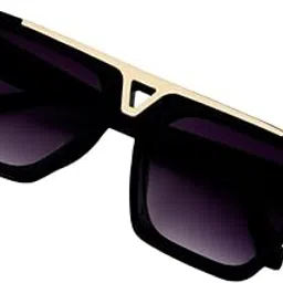 hayden haiza Black Retro Square Sunglasses/Goggles For Men's and Women's-UV Protected-Pack of 1-picture-22