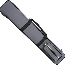 CALANDIS™ Pool Cue Case Portable Handle with Adjustable Shoulder Strap 2 Cues Capacity Gray | Cue Cases | Billiards | Indoor Games-image-7