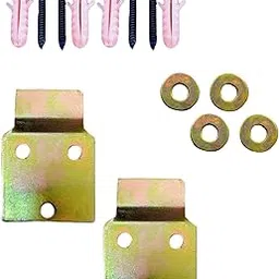 SVDK Heavy-Duty Wall Mount Fan Bracket | Universal Fan Wall Holder Compatible with All Brands | Durable & Rust-Resistant Mounting Frame ( FC - 1-Pack of 2)-picture-18