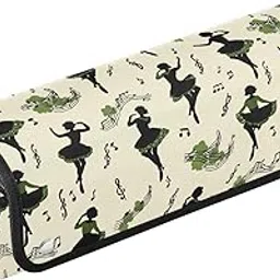 Irish Dancer Beige Hot Hair Tools Travel Bag for Straightener Flat Iron Curling Iron Hair Dryer& Styling Accessories Accessories Organizer Case Gifts for Women Heat Resistant Mat Large Capacity-image-24