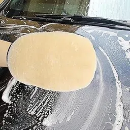 Yancorp Wool Soft Car Wash Mitt, 800 GSM Microfibre Double-Sided Cleaning Glove, Paint-Safe Car Detailing Mitt-picture-67