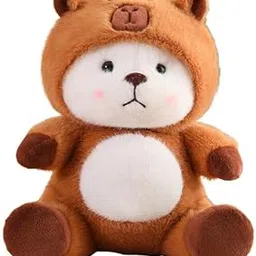 Toyshine 30 cm Cute Teddy Bear Stuffed Animal Soft Plush Toy |Soft Stuff Bear Dressed Teddy with Removable Stitchhat |Kids Hugging Cushion |Birthday Gift for Kids, Brown-picture-28