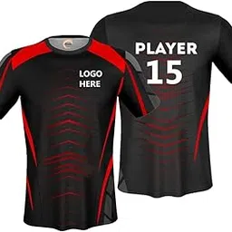 Khaos Customised Active Sports Wear Multicolor Adult Jersey Men and Women Football Volleyball Cricket Basketball Swimming - Personalised T Shirt-picture-51