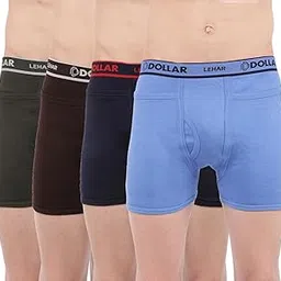 dollar Lehar Mens Combed Cotton Trunk - Actual Colour May Vary-picture-36