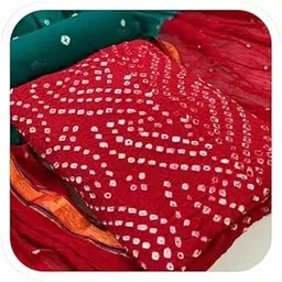 aayal fab Women's Pure Cotton Bandhani Unstitched Dress Material Salwar Suit Set with Dupatta-picture-16