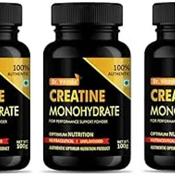 Dr. Vitasta Creatine Monohydrate for Performance Support Powder | Optimum Nutrition (100gm Powder - Pack of 3)-picture-64