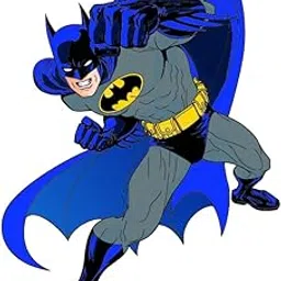 Bhai Please Batman Wooden Fridge Magnet (Pack of 1) Fun Comic Character Gift and Decoration-picture-33