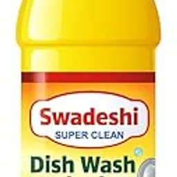Kitchen Dish and Slab Gel - 1L (Lemon Fresh) | Dishwash Liquid Gel, With Lemon Fragrance, Leaves No Residue, Grease Cleaner For All Utensils, 1 L Bottle-image-35