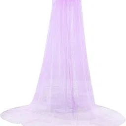 Net Bed Canopy Netting Outdoor IndoorHammocks Cribs Hanging Decor Light Purple-picture-38