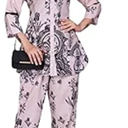 eavina Women’s Digital Printed Co-ord Set | Stylish Top & Bottom Set for Casual-picture-23