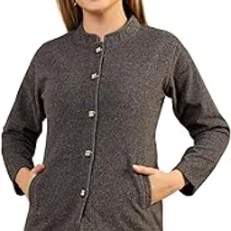 twenty me Winter Wear Casual Wear Full Sleeve with Side Pockets Women's Cardigans (2063-Cardigan)-picture-26