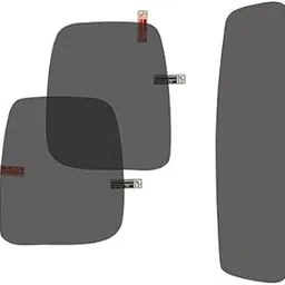 10H2 Waterproof Film Sticker | Mirror Rain Protection | Rearview Film Mirror-Car Film Accessories | Car Anti Fog & Anti-Rain Guard | Enhance Visibility & Safety | For Mahindra Thar and Rox, Pack-3-image-0