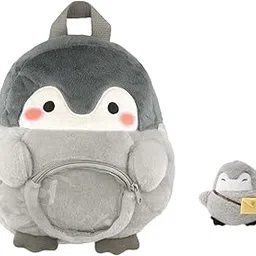 VELURA Plush Bag Y2K Casual Doll Bag Penguin Backpack for Teen Adult Birthday Gifts with Pendant|1 Plush Backpack| Womens Handbags & Bags|Clothing, Shoes & Accessories-picture-44