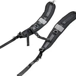 123arts 1 Pair Waterproof PVC Adjustable Shoulder Strap for Backpack-picture-25