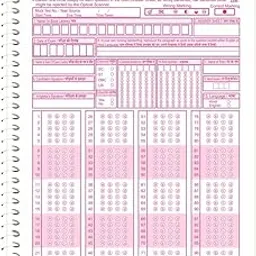 amblitz OMR Sheet | 100 MCQ's | Spiral Notebook of 50 sheets | Pack of 2 Notebook | A4 Size | OMR Sheet for practice |-picture-41