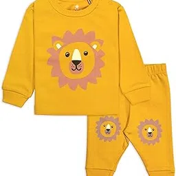 ariel Cotton Fleece Clothing Sets for Boys & girls - Unisex Winter Clothing sets Full Sleeve T-shirt & Pant-picture-14