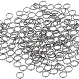 MERISHOPP 200pcs Carp Fishing Rig Ring Connector Round Split Ring Double Circle 5mm | Sporting Goods | Fishing | Terminal Tackle | Other Terminal Tackle | 200 Pieces Fishing Lure Split Rings-picture-10
