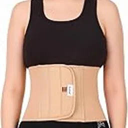 Medilink abdominal belt -waist, tummy belt - high compression for post pregnancy, post surgery, after c section delivery for women body shaper (Double XL)-picture-42