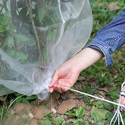 Fastlink;Protect Plants from Pests; Large Garden Insect Netting Cover with Drawstring for Vegetables & Flowers-picture-25