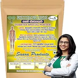 Saara HERBAL FRESH Diabetic Care Herbal Powder – Natural Blend – 100g-image-16