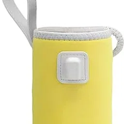 Portable Baby Bottle Warmer Stretchable Milk Heating Keeper Nursing Heated Yellow-image-25