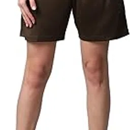 mack jonney Dryfit Lycra Solid Shorts for Women-Dryfit_D11_001-P-picture-13