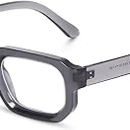 Peter Jones I Zero Power Blue Cut Computer Glasses I Gaming Glasses I UV Protected & Blocks Harmful Rays I Men & Women I Medium Broad Style AG3887 image 1