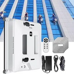Glass Cleaning Robot, 3000Pa Super Strong Adsorption/6.5cm Ultra-Thin Body, Window Cleaning Robot for Cleaning Glass, Tiles, Bathroom-picture-21