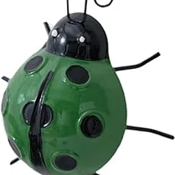LICHTS®Ladybug Hanging Cute Ladybug Wall Décorations for Living Room Indoor Outdoor Green|Home & Garden | Yard, Garden & Outdoor Living | Garden Décor| Statues & Lawn Ornaments-picture-24