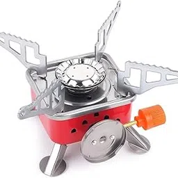 [ Pack Of 1 ] Camping Stove | Lightweight, Portable Gas Stove | Foldable, Mini Gas Stoves | Portable Stoves For Travelling | Outdoor Picnic, Camping Cooking Essentials | Travel Cooking Kit-picture-19