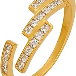 kushal's Fashion Jewellery White Gold Polished 92.5 silver rings, Best for Casual Wear & Special Occasion - 453249-picture-21