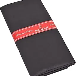 rodzen Unstitched Solid Shirt Fabric for Men - Pure Cotton Solid Material - 1.75m Shirt Piece Cloth (Free Size)-picture-37