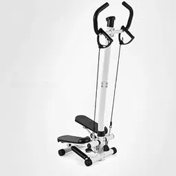 MAPPLE CREATION Mini-Stepper for Cardio, Strength Training - Adjustable Step Exercise Machine with Display Monitor and Resistance Bands for Home/Gym Fitness Workouts - for Men & Women-picture-12